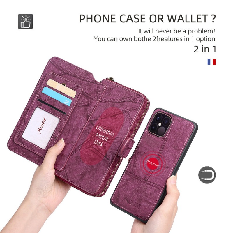 Multifunctional Flip Leather Case with Card Slots